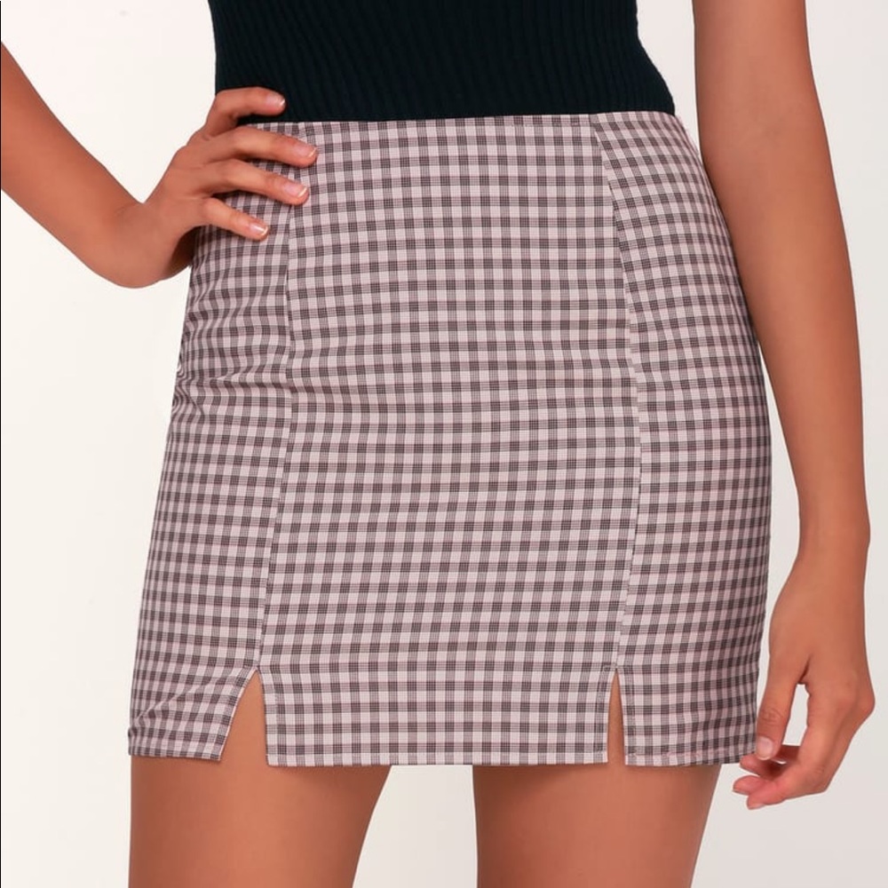 Lulus mini skirt